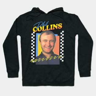 Phil Collins / Retro 80s Aesthetic Fan Design Hoodie